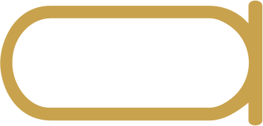 The cartouche ring hieroglyph, an oval of rope with a tie