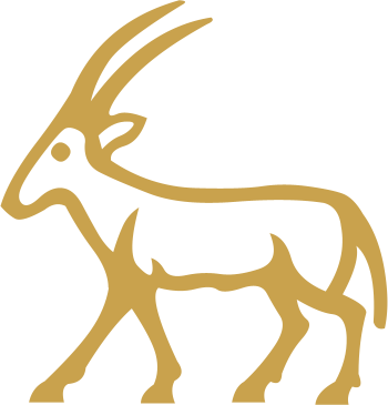 The Egyptian hieroglyph known as the oryx sign, E28