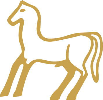 The Egyptian hieroglyph known as the horse sign, E6