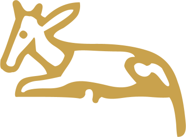 The Egyptian hieroglyph known as the newborn calf sign, E9