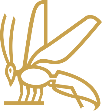 The Egyptian hieroglyph known as the bee sign, L2