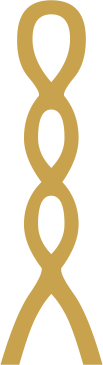 The Egyptian hieroglyph of a twisted wick, the sign for the sound ḥ